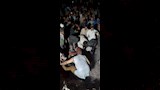 انهيار مدخنة مصنع طوب بالجيزة