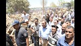 انهيار منزل على فتاة دندرة