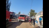 حريق يلتهم قاعتي أفراح بالدقهلية 