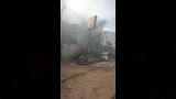 حريق يلتهم قاعتي أفراح بالدقهلية 
