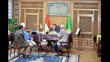 لقاء المحافظ بمكتبه مع شميس بنز 