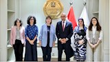 محمد عبداللطيف يستقبل المنسقة المقيمة للأمم المتحد