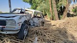 حادث تصادم سيارة بيجو مع أخرى ملاكي                                                                                                                                                                      