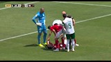 لقطات من الشوط الأول لمباراة الأهلي وبالميراس (