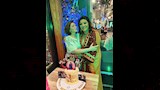 إلهام شاهين في عيد ميلاد هالة صدقي