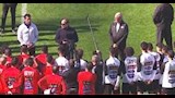 الرئيس السيسي مع لاعبي منتخب مصر2