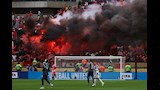 احتفالات جماهير الوداد أمام فريق يوفنتوس 