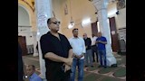 صور من جنازة والد الفنان تامر عبد المنعم