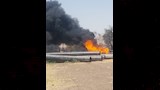 حريق مخزن المواسير (2)