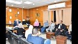 زيارة رئيس المستشفيات التعليمية (2)