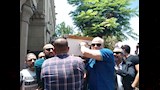 تشييع جثمان والد الفنان تامر عبد المنعم إلى مقابر أرض الجولف مصر الجديدة