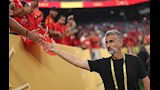 ريبيرو مع جمهور الأهلي