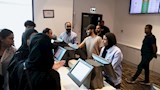 مينا مسعود يشاهد في عز الضهر مع الجمهور بالقاهرة