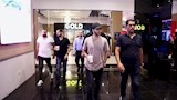 مينا مسعود يشاهد في عز الضهر مع الجمهور بالقاهرة