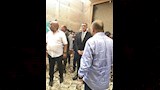 محافظ الجيزة يتفقد الحريق
