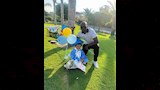 شيكابالا من حفل تخرج نوح