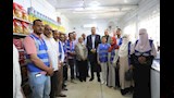افتتاح أول منفذ دائم لبيع اللحوم والدواجن بكوم أمبو في أسوان