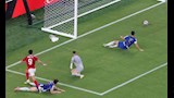 لقطة الهدف الأول للأهلي في مرمى بورتو