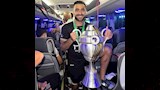 حمزة المثلوثي مع كأس السوبر الأفريقي (1)