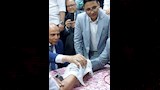 محافظ المنيا يشهد على عقد قران عروسين (4)