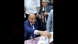 محافظ المنيا يشهد على عقد قران عروسين (2)