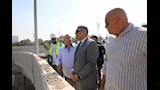 محافظ الجيزة يتفقد كوبري مزلقان أبو النمرس وطريق جسر المنوات (5)
