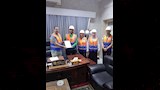 تدريب طلاب جيولوجيا الأزهر بهضبة فوسفات أبو طرطور في الوادي الجديد 