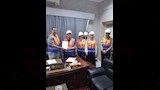 تدريب طلاب جيولوجيا الأزهر بهضبة فوسفات أبو طرطور في الوادي الجديد 