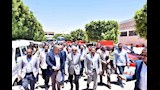 محافظ الأقصر يتفقد أسطول السيارات 