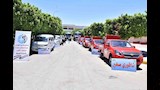 محافظ الأقصر يتفقد أسطول السيارات 