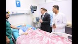 محافظ المنوفية يزور مصابي حادث الإقليمي (3)