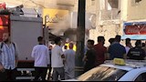حريق يلتهم محل ملابس بمدينة المنيا