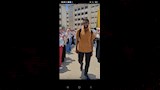 تكريم طالب آداب الزقازيق بممر شرفي