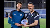 منتخب فلسطين يكرم وسام أبو على