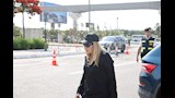 نادية الجندي في جنازة سميحة أيوب