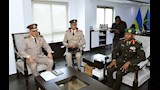 زيارة رئيس أركان القوات المسلحة إلى رواندا 