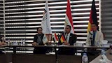الدكتور محمد عبد الرحمن رئيس جامعة ساسكوني الألمان