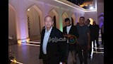 عمرو أديب يقدم واجب العزاء في والدة عمرو الجنايني