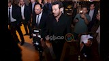 مصطفى شعبان من عزاء والدة عمرو الجنايني (2)