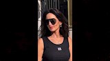 الفنانة زينة بملابس رياضية 