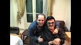 رامي إمام  مع النجم الراحل سمير غانم