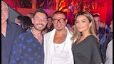 ملك زاهر ووالدها أحمد زاهر عمرو دياب