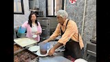 مسيحيون ببورسعيد يطهون فتة اللحمة 