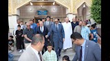 محافظ سوهاج يتبادل التهنئة بالعيد مع المواطنين بمسجد الشرطة (5)