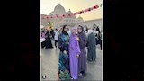 إسراء عبدالفتاح وصلاة العيد