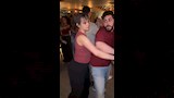 نور عمرو دياب في وصلة رقص مع صديقها