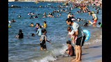 شواطئ الإسكندرية ثالث أيام العيد 