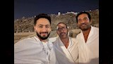حمادة هلال وأحمد السقا وعمرو سعد أثناء تأدية مناسك الحج 
