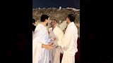 حمادة هلال وأحمد السقا وعمرو سعد أثناء تأدية مناسك الحج 