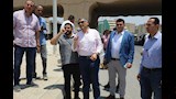 محافظ الجيزة يتفقد محيط المتحف المصري الكبير